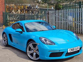 Porsche 718 Cayman 2.0T Coupe 2dr Petrol PDK Euro 6 (s/s) (300 ps)
