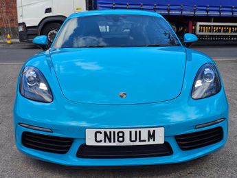 Porsche 718 Cayman 2.0T Coupe 2dr Petrol PDK Euro 6 (s/s) (300 ps)