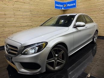 Mercedes C Class 2.1 C220 BlueTEC AMG Line Saloon 4dr Diesel G-Tronic+ Euro 6 (s/