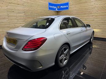 Mercedes-Benz C Class 2.1 C220 BlueTEC AMG Line Saloon 4dr Diesel G-Tronic+ Euro 6 (s/