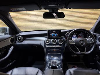 Mercedes-Benz C Class 2.1 C220 BlueTEC AMG Line Saloon 4dr Diesel G-Tronic+ Euro 6 (s/