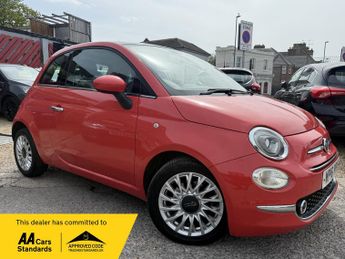 Fiat 500 1.2 Lounge Hatchback 3dr Petrol Manual Euro 6 (s/s) (69 bhp)