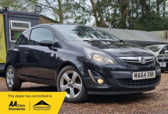 Vauxhall Corsa 1.2i ecoFLEX 16V SXi Euro 5 (s/s) 3dr (A/C)