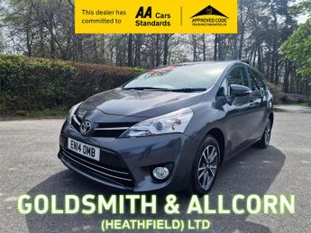 Toyota Verso 1.6 V-Matic Icon MPV 5dr Petrol Manual Euro 5 Euro 5 (132 ps)+ON