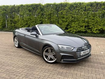 Audi A5 2.0 TFSI 40 S line Convertible 2dr Petrol S Tronic Euro 6 (s/s) 