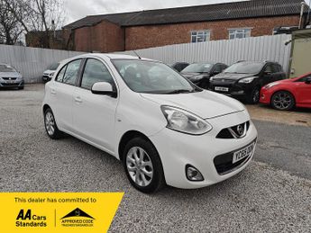 Nissan Micra 1.2 Acenta Hatchback 5dr Petrol Manual Euro 6 (80 ps)