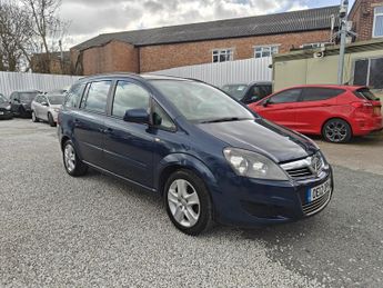 Vauxhall Zafira 1.8 16V Exclusiv MPV 5dr Petrol Manual Euro 5 (SNav) (140 ps)