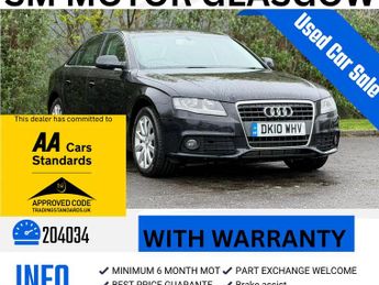 Audi A4 2.0 TDI Executive SE Saloon 4dr Diesel Multitronic Euro 4 (143 p