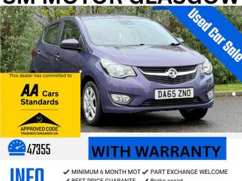 Vauxhall VIVA 1.0i SE Hatchback 5dr Petrol Manual Euro 6 (75 ps)