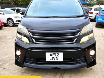 Toyota Vellfire 8 Seater- 2.4L PETROL-ULEZ/CAZ PASS-FREE 42MONTHS GOLD WARRANTY 
