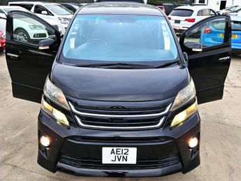 Toyota Vellfire 8 Seater- 2.4L PETROL-ULEZ/CAZ PASS-FREE 42MONTHS GOLD WARRANTY 