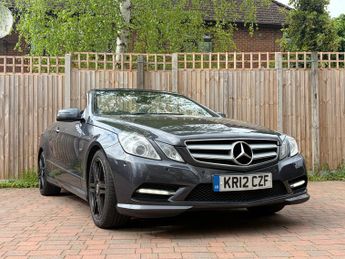 Mercedes E Class 2.1 E250 CDI BlueEfficiency Sport Cabriolet 2dr Diesel G-Tronic+