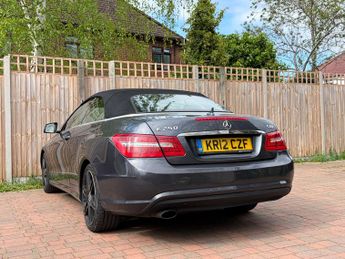 Mercedes-Benz E Class 2.1 E250 CDI BlueEfficiency Sport Cabriolet 2dr Diesel G-Tronic+