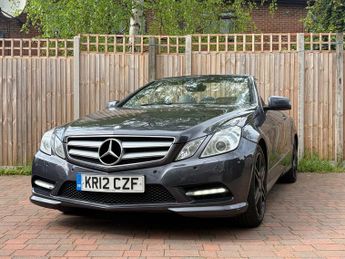 Mercedes-Benz E Class 2.1 E250 CDI BlueEfficiency Sport Cabriolet 2dr Diesel G-Tronic+