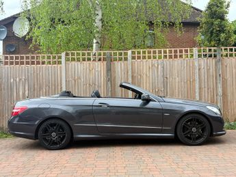Mercedes-Benz E Class 2.1 E250 CDI BlueEfficiency Sport Cabriolet 2dr Diesel G-Tronic+