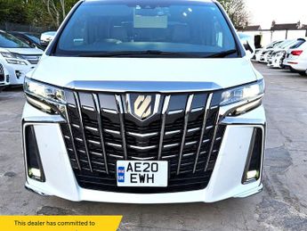 Toyota Alphard 2.5L PETROL-S TYPE GOLD EDITION-ULEZ/CAZ PASS-FREE 42MONTHS GOLD