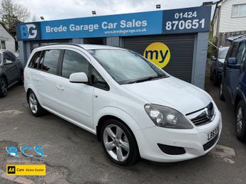 Vauxhall Zafira 1.8 16V Exclusiv MPV 5dr Petrol Manual Euro 5 (120 ps)