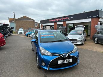 Toyota Yaris Icon 1.5 VVT-h Hatchback 5 Dr Petrol Hybrid E-CVT Euro 6 (101 ps