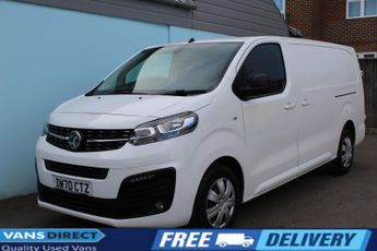 Vauxhall Vivaro 1.5 Turbo D 2900 Sportive Panel Van 5dr Diesel Manual SAT NAV AI