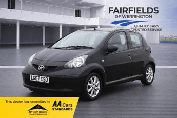 Toyota AYGO 1.0 VVT-i Black Hatchback 5dr Petrol MultiMode Euro 4 (67 bhp)