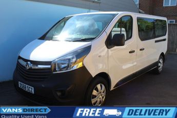 Vauxhall Vivaro 1.6 CDTi 2900 Combi Van Double Cab 5dr Diesel Manual 9 SEAT AIR 