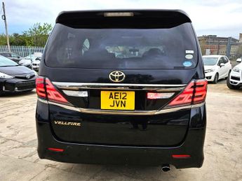 Toyota Vellfire 8 Seater- 2.4L PETROL-ULEZ/CAZ PASS-FREE 42MONTHS GOLD WARRANTY 