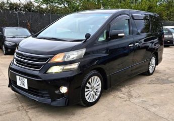 Toyota Vellfire 8 Seater- 2.4L PETROL-ULEZ/CAZ PASS-FREE 42MONTHS GOLD WARRANTY 