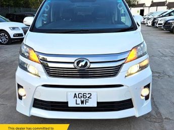 Toyota Vellfire 2.4L PETROL -UPGRADED CAR-ULEZ/CAZ PASS-FREE 42MONTHS GOLD WARRA