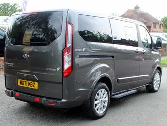 Ford Tourneo Custom 2.0 320 EcoBlue Titanium WAV Minibus Double Cab 5dr Diesel Auto 