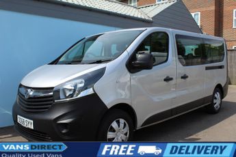 Vauxhall Vivaro 1.6 CDTi 2900 Combi Van Double Cab 5dr Diesel Manual 9 SEATER SA