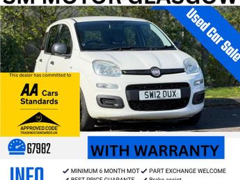 Fiat Panda 1.2 Pop Hatchback 5dr Petrol Manual Euro 5 (69 bhp)