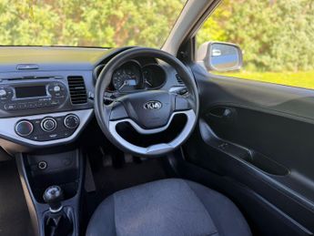 Kia Picanto 1.0 1 Air Hatchback 5dr Petrol Manual Euro 5 (68 bhp)