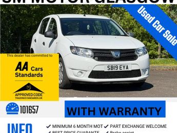Dacia Sandero 1.0 SCe Essential Hatchback 5dr Petrol Manual Euro 6 (75 ps)