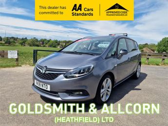 Vauxhall Zafira 1.4i Turbo SRi Nav MPV 5dr Petrol Manual Euro 6 (140 ps)+LOW MIL