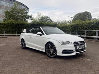 Audi S3 2.0 TFSI Cabriolet 2dr Petrol S Tronic quattro Euro 6 (s/s) (Nav