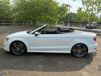 Audi S3 2.0 TFSI Cabriolet 2dr Petrol S Tronic quattro Euro 6 (s/s) (Nav