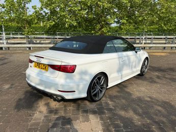 Audi S3 2.0 TFSI Cabriolet 2dr Petrol S Tronic quattro Euro 6 (s/s) (Nav