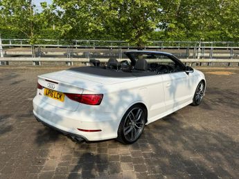 Audi S3 2.0 TFSI Cabriolet 2dr Petrol S Tronic quattro Euro 6 (s/s) (Nav