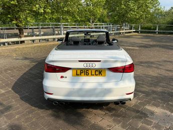 Audi S3 2.0 TFSI Cabriolet 2dr Petrol S Tronic quattro Euro 6 (s/s) (Nav