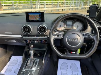 Audi S3 2.0 TFSI Cabriolet 2dr Petrol S Tronic quattro Euro 6 (s/s) (Nav