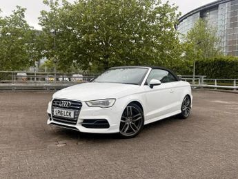 Audi S3 2.0 TFSI Cabriolet 2dr Petrol S Tronic quattro Euro 6 (s/s) (Nav
