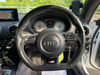 Audi S3 2.0 TFSI Cabriolet 2dr Petrol S Tronic quattro Euro 6 (s/s) (Nav
