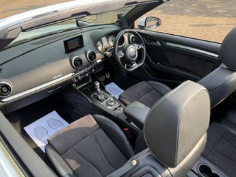 Audi S3 2.0 TFSI Cabriolet 2dr Petrol S Tronic quattro Euro 6 (s/s) (Nav