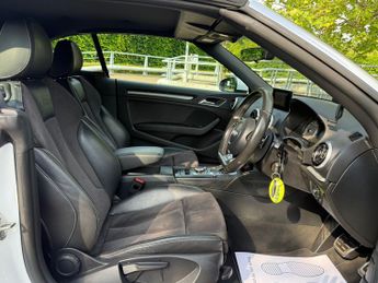 Audi S3 2.0 TFSI Cabriolet 2dr Petrol S Tronic quattro Euro 6 (s/s) (Nav