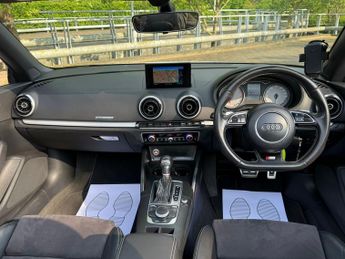 Audi S3 2.0 TFSI Cabriolet 2dr Petrol S Tronic quattro Euro 6 (s/s) (Nav