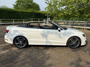 Audi S3 2.0 TFSI Cabriolet 2dr Petrol S Tronic quattro Euro 6 (s/s) (Nav