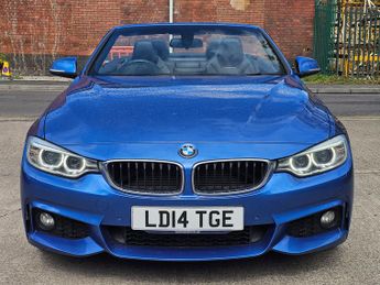 BMW 4 Series 2.0 420d M Sport Convertible 2dr Diesel Auto Euro 6 (s/s) (184 p