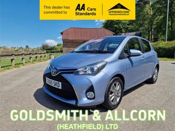 Toyota Yaris 1.33 Dual VVT-i Icon Hatchback 5dr Petrol Manual Euro 5 Euro 5 (