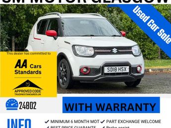 Suzuki Ignis 1.2 Dualjet Adventure Hatchback 5dr Petrol Manual Euro 6 (90 ps)