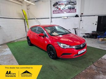 Vauxhall Astra 1.4i Tech Line Hatchback 5dr Petrol Manual Euro 6 (100 ps)